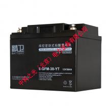 科华精卫蓄电池6-GFM-38 12V38AH铅酸免维护UPS不间断电源电池