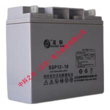圣阳蓄电池SSP12-18(12V18AH） UPS电源/EPS电源专用直流屏专用