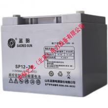 圣阳蓄电池SP-12系列阀控式铅酸免维护SP12-38 UPS电源EPS专用