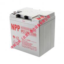 耐普蓄电池NP24-12 12V24AH 铅酸免维护UPS不间断电源电池