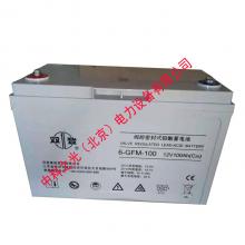 双登蓄电池6-GFM-100 12V100AH铅酸免维护UPS电源机房应急电池